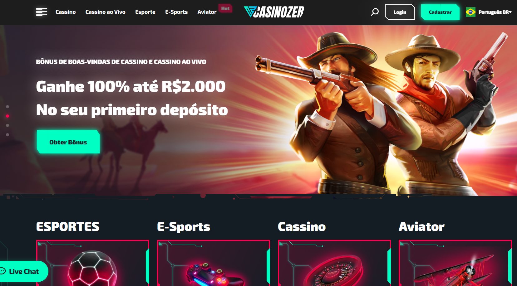 Bem-vindo ao Casinozer